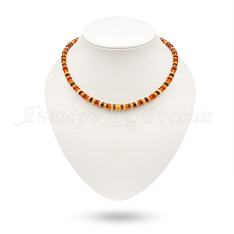 Бусы , Янтарь .
